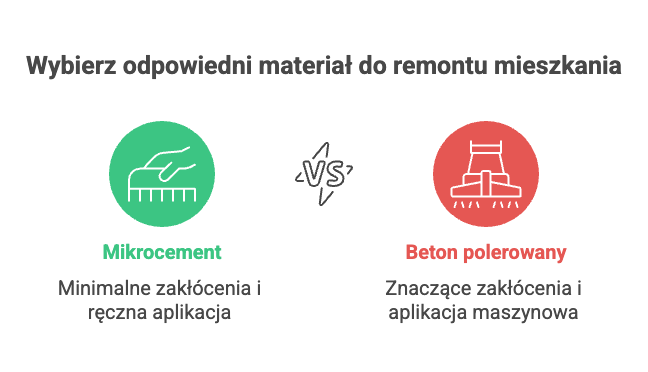 Mikrocement czy beton polerowany –  podobieństwa i różnice. Na co się zdecydować?